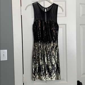 Bebe sequin mini dress